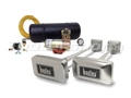 TWIN RECTANGULAR AIR HORN KIT 26