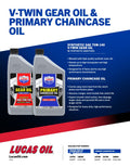 PRIMARY CHAINCASE OIL 1 QUART CASE OF 6