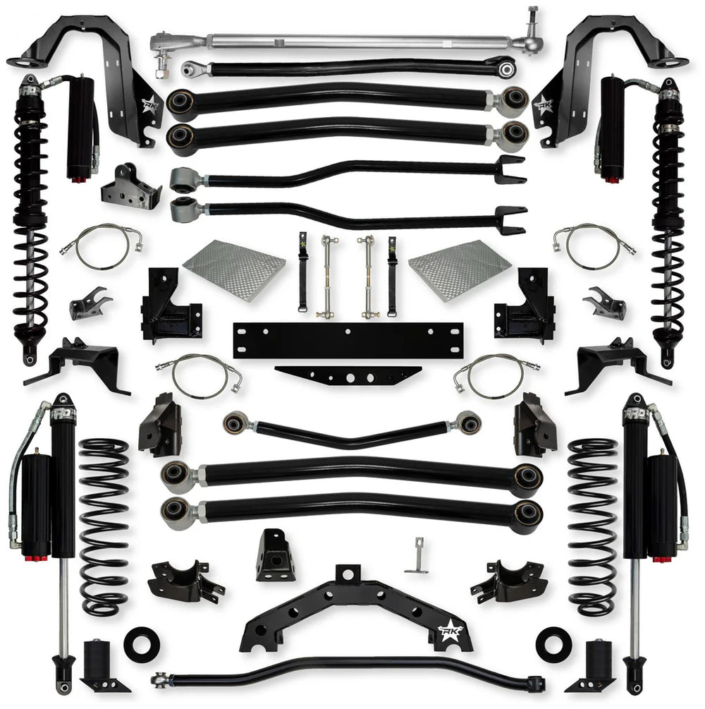 0718 WRANGLER JK 2DR 4.5IN COIL OVER LONG SYS W/ FAST CD ADJUSTERS FRONT & REAR