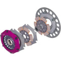 Exedy 2004-2014 Subaru Impreza WRX STI H4 Hyper Compe-D Twin Cerametallic Clutch Sprung Center Disc