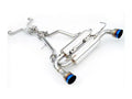 Invidia 09+ FX35 2/4WD Gemini Rolled Titanium Tip Cat-back Exhaust