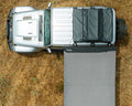 DELTAWING INSTANT AWNING 8FT W/LED LIGHT KITBLACK OUT FABRICWATERPROOFUV50