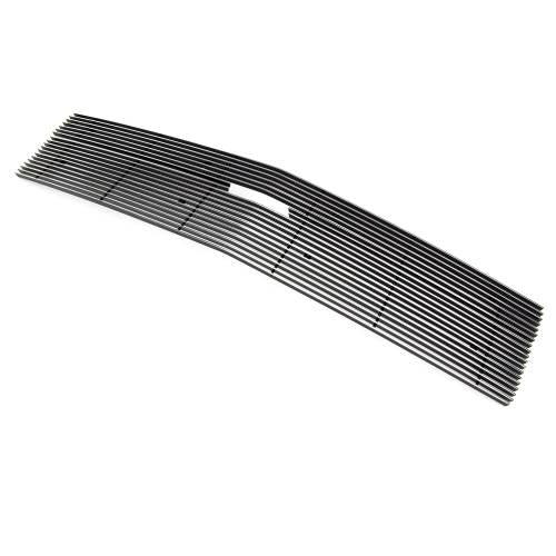 1415 SILVERADO 1500 MAIN BILLET GRILLE 2PC OVERLAY BLACK