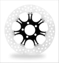 Performance Machine Disc/Carr 11.8 ViRightue Rr Right - Contrast Cut Platinum