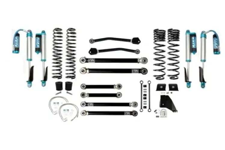 ~(214 lbs. 60X33X13)~ PRICING ONLY USE COMPONENTS Jeep Gladiator JT 4.5 Enforcer Lift Stage 4 w EVO SPEC 2.5 King Shocks