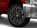 ~(63 lbs. 25X25X13)~ ASSAULT 22x10 8x165.10 MATTE BLACK MILLED (-18 mm)