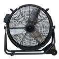 1/2HP 5800CFM 1.8AMPS 24IN DRUM FAN BLACK