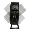 1/2HP 5800CFM 1.8AMPS 24IN DRUM FAN BLACK