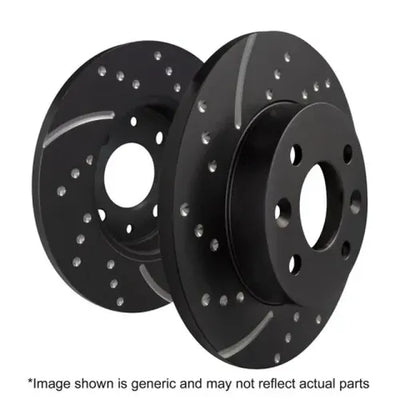 EBC S8 Brake Pad and Rotor Kit