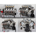 LS Swap Exhaust Manifolds Black Ceramic Finish Multi-Fit 2.25 In. Outlet Gen III, Gen Iv Chevrolet LS Engine Hooker BlackHeart