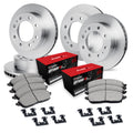 R1 Concepts Brake Rotor- Blank with Optimum Oe Pads Hdw Fits Dodge Ram