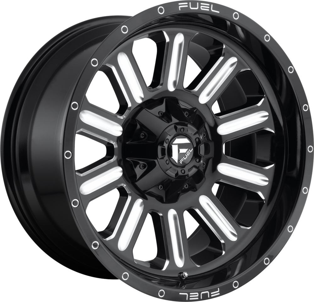 D620 20X12 8X6.5 GL-BLK-MIL -44MM