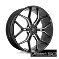 ABL38 22X9.5 6X5.5 G-BLK MILL 38MM