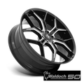 ABL38 22X9.5 6X5.5 G-BLK MILL 38MM