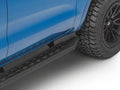 RB10 Slim Line Running Boards With Mounting Brackets Angled Textured Black 2019-2026 Ford Ranger Go Rhino