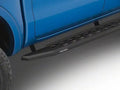 RB10 Slim Line Running Boards With Mounting Brackets Angled Textured Black 2019-2026 Ford Ranger Go Rhino
