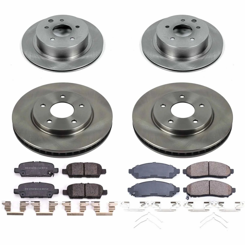 Power Stop 11-14 Nissan Leaf Front & Rear Autospecialty Brake Kit