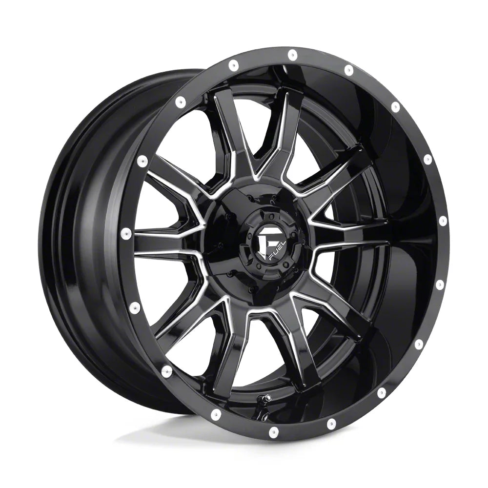 D627 17X9 5X4.5/5.0 GL-BLK-MIL -12M