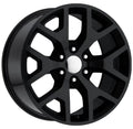 REV WHEELS REPLICA 586 SERIES 22x9 6x139.7/6x5.5 +32MM OS GLOSS BLACK