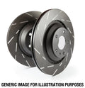 R1 06-16 Buick Lucerne Front Carbon Coated Brake Rotor Set w/Optimum OE Pads and Hardware