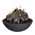 FIRE BOWL 39IN x 13IN (PROPANE) TEEPEE BURNER BONE