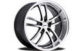 ~(33 lbs. 21X21X11)~ TSW CADWELL 19x9.5 5/114.3 ET40 CB76.1 GUNMETAL MIRROR CUT FACE/LIP