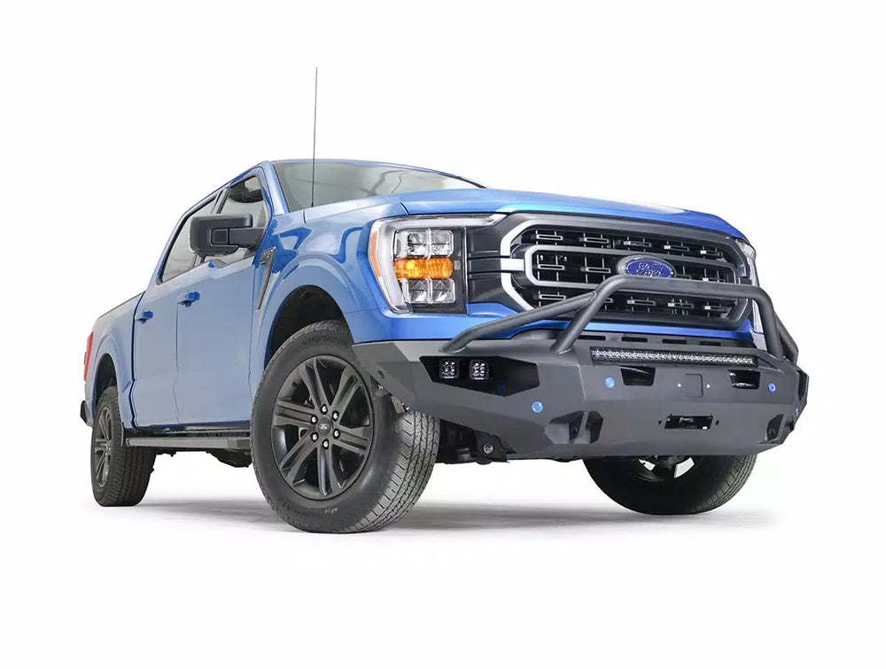 21C F150 MATRIX BUMPER WITH PRERUNNER GUARD BARE METAL