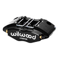 Wilwood 70-76 Porsche 914 Rear Powerlite Brake Kit Dilled & Slotted - Black