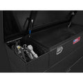 50GAL TRANSFER TANK & TOOLBOX COMBO W/PUMP 8GPM BLACK