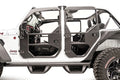 18C JL 4DOOR; REAR DOOR; RATTLE RESISTANT NONLOCKING DOOR HANDLESSTYLE LIMITING STRAPS