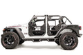 18C JL 4DOOR; REAR DOOR; RATTLE RESISTANT NONLOCKING DOOR HANDLESSTYLE LIMITING STRAPS