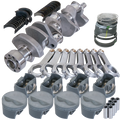 Eagle Chevy LT1 350 1Pc 3.480in Crank 5.700in H-Beam -5cc Flat Top 4.030in Pistons Rotating Assembly