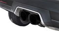 2.5 Inch Axle-Back Touring Dual Exhaust 4.5 Inch Black Tips 11-15 Cadillac CTS-V Coupe 6.2L V8 Stain