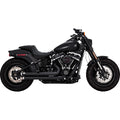 Vance & Hines Harley Davidson Softail / 86-17 Big Shots Staggered PCX Full Exhaust - Black