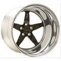 Weld S71 20x12 / 5x115mm BP / 6.8in. BS / 3.18 ID Black Wheel (High Pad) - Non-Beadlock