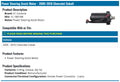 REMAN. RACK AND PINION ASSEMBLY