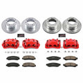 Power Stop 2011 Ford F-350 Super Duty Autospecialty Kit w/ Calipers - Front and Rear