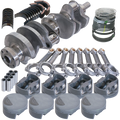 Eagle Ford 351C 4.000in Crank 6.000in I-Beam Rods -3.2cc Flat Top 4.030in Pistons Rotating Assembly