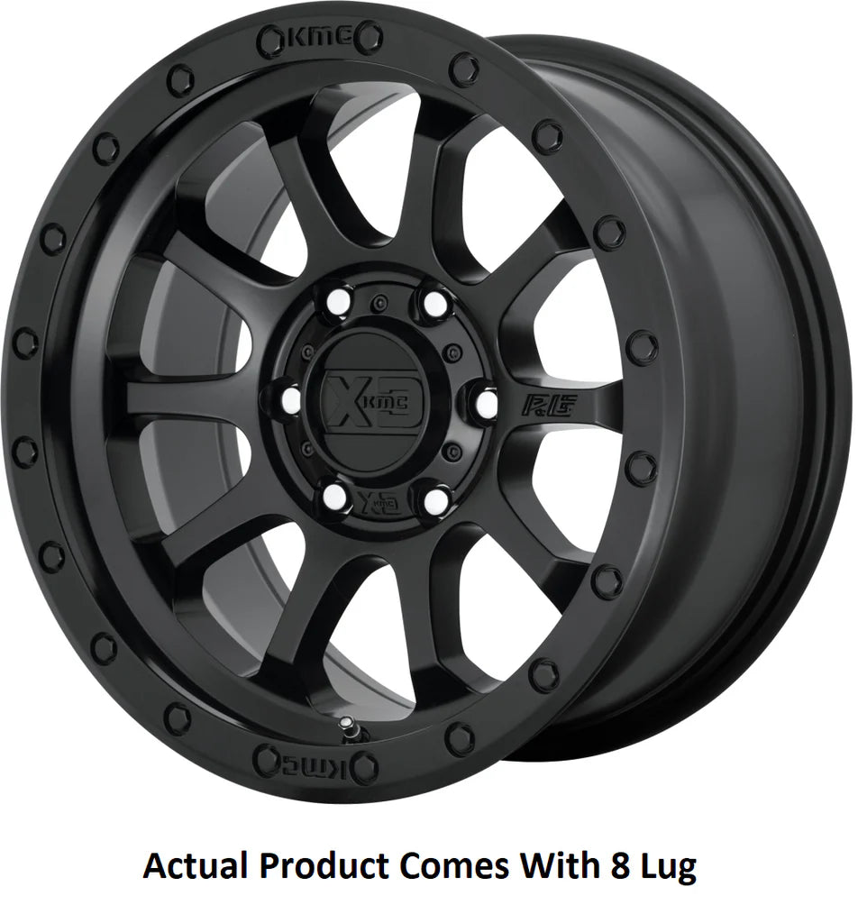 XD143 17X8.5 8X6.5 S-BLK 00MM