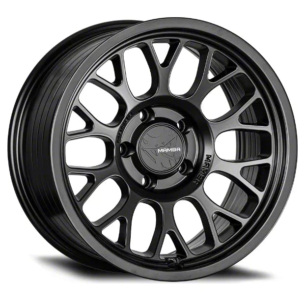 Mamba M28 17x8. 5x114.3 ET35 Satin Black Wheel