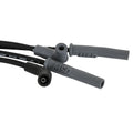Black Super Conductor Chevy Corvette Lt1, 92-'97 For Use On Chevy Corvette Lt1, '92-'97, Black Jacket MSD Ignition