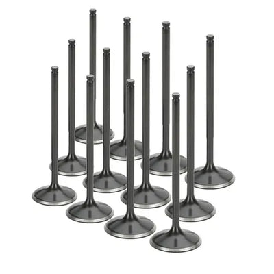 Supertech Toyota Supra 1JZGE/1JZGTE Chrome Intake Valve - +1mm Oversize - Set of 12