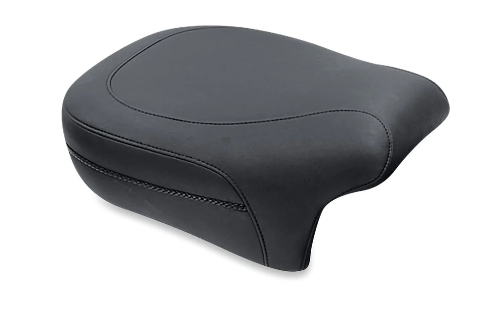 Mustang 08-21 Harley Electra Glide,Rd Glide,Rd King,Str Glide Std Touring Solo Seat w/Studs - Black