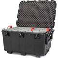 NANUK CASE 975NO WHEELS (T)WO MANY CARRY W/PADDED DIVIDERBLACK INTERIOR: 30 X 21 X 18IN