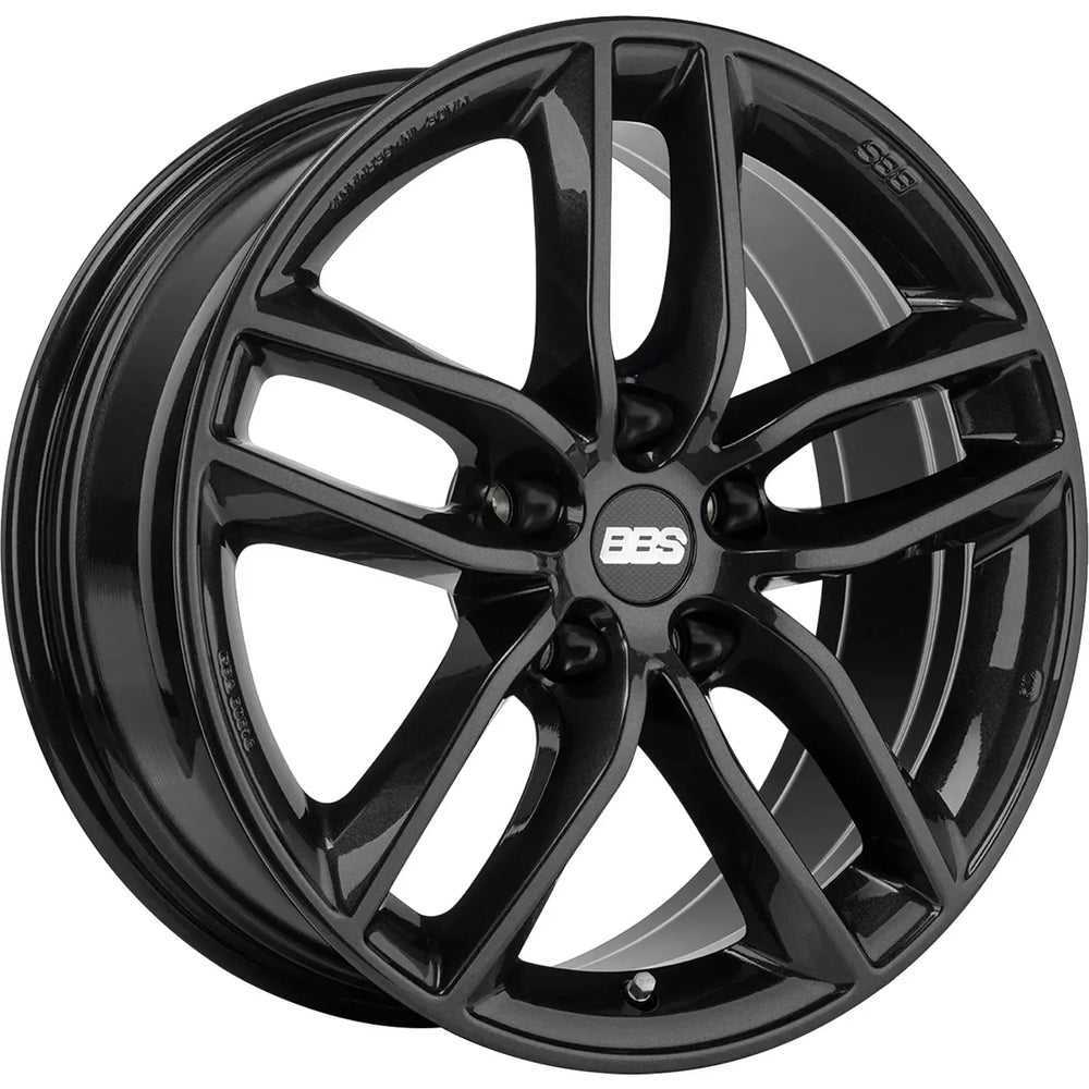 BBS black auto part