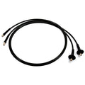 TWO HOSES W/BULKHEAD FITT 38FT