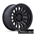D857 20X10 5X5.0 M-BLK G-BLK -18MM