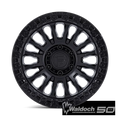 D857 20X10 5X5.0 M-BLK G-BLK -18MM