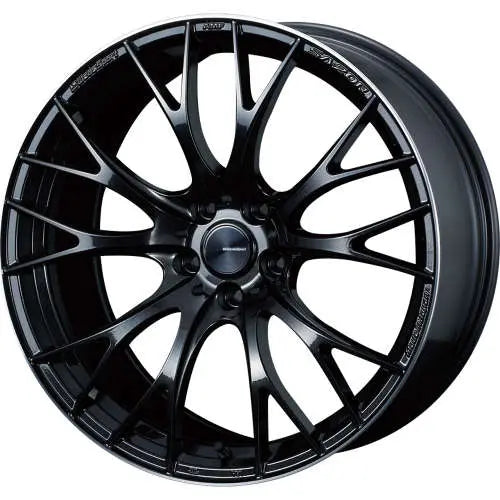 WedsSport SA-20R 19 X 9.5 48 5-114.3 MBK (Metal-Black)