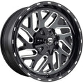 Fuel Wheels black auto part